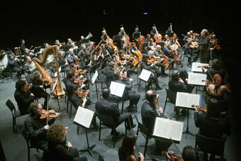 Músics de l'Orquestra de València.